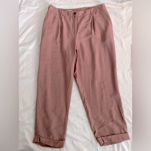 Loft dressy pants. Size 16, barely worn- excellent condition. Mauve color. - Picture 1 of 6